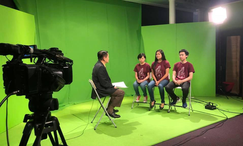 TV interview for SMA