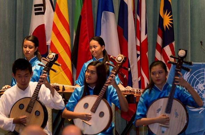 Participated in various cultural and community events; Performed at United Nations event